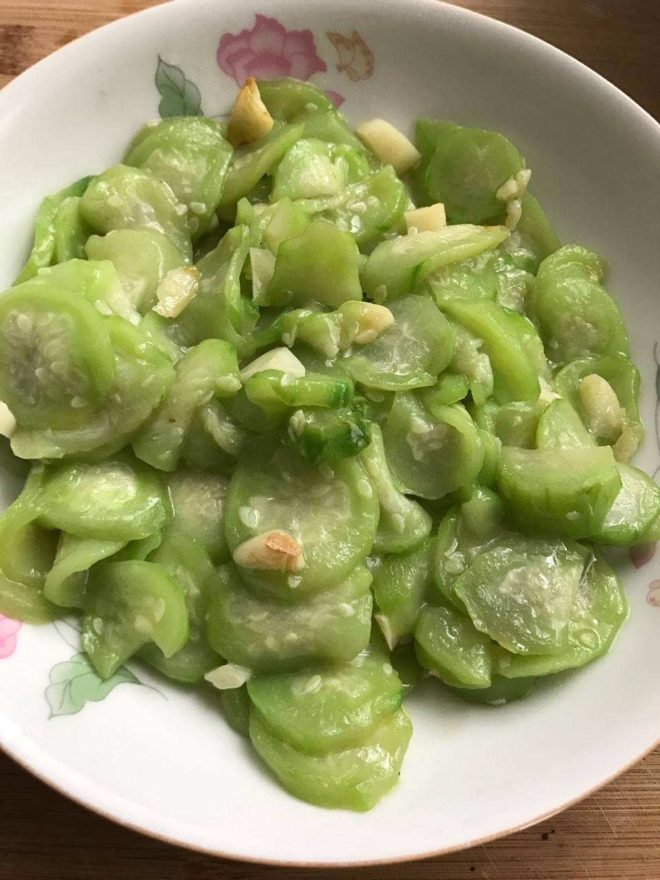 liuhuan_y154做的清炒丝瓜