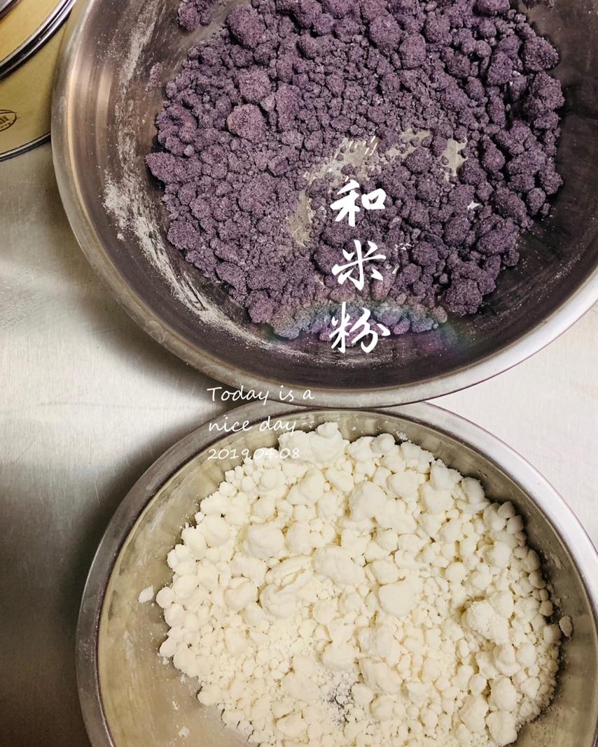 视频双色松糕米糕重阳糕（简便过筛）