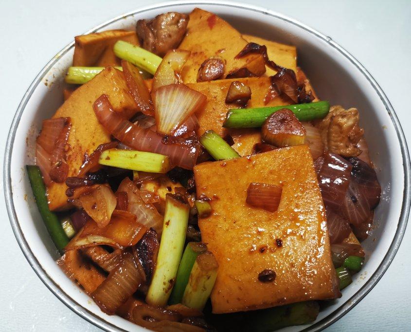 干锅千页豆腐