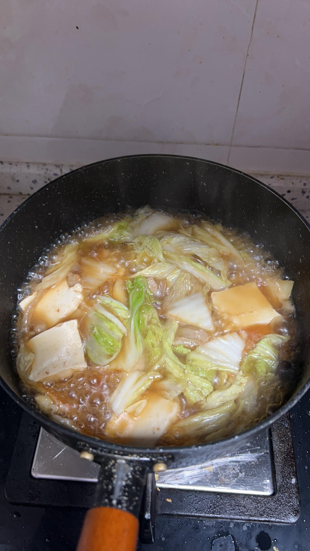 冬季最爱的家常菜！大白菜炖大豆腐或干豆腐