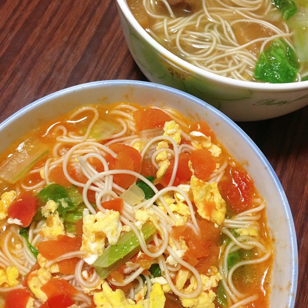 番茄鸡蛋面