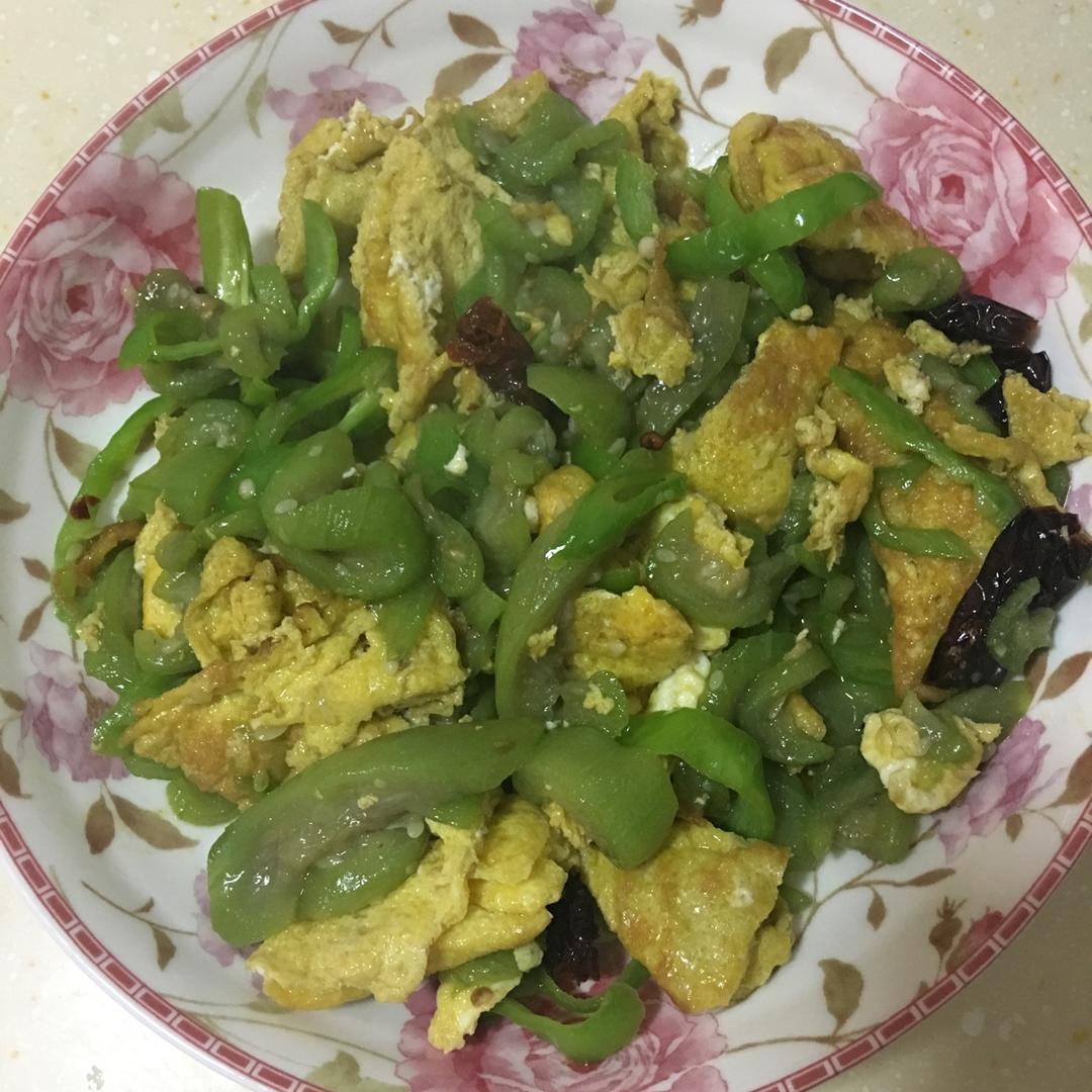 丝瓜炒蛋