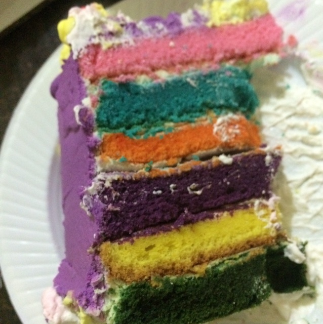 彩虹蛋糕