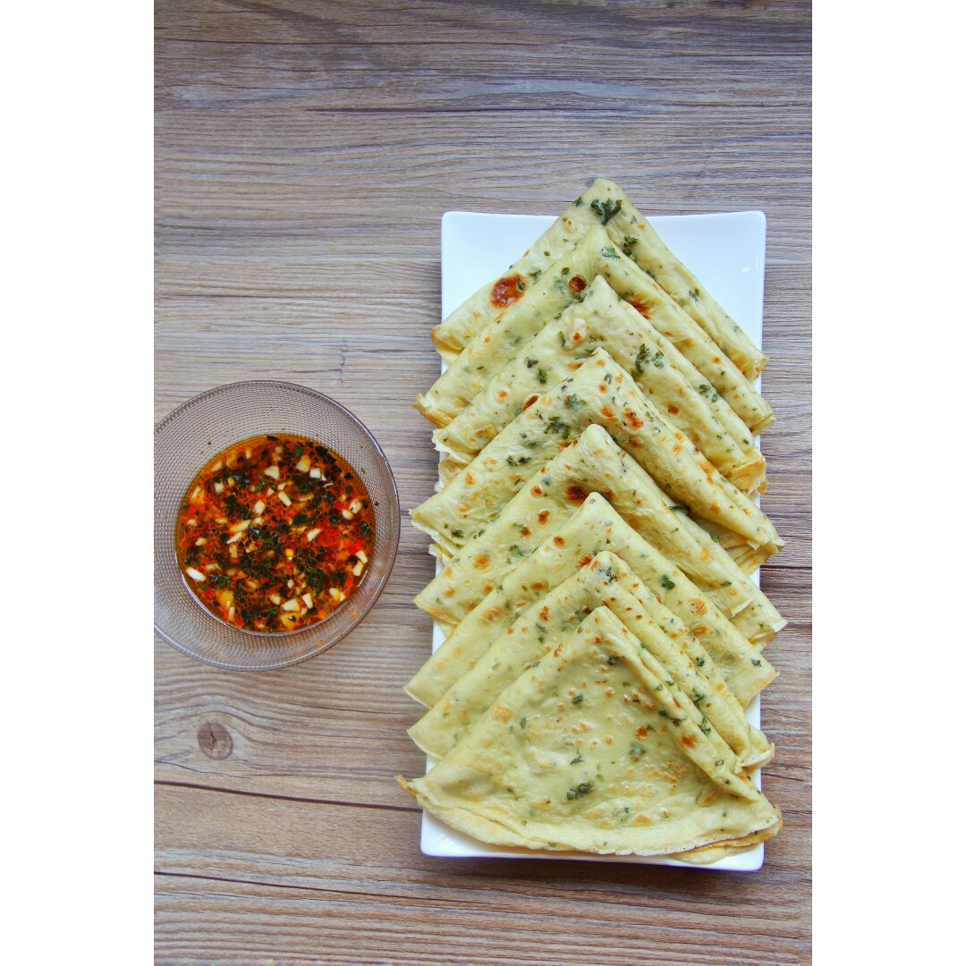 ╭☆╮蕊ツ做的花椒叶煎饼