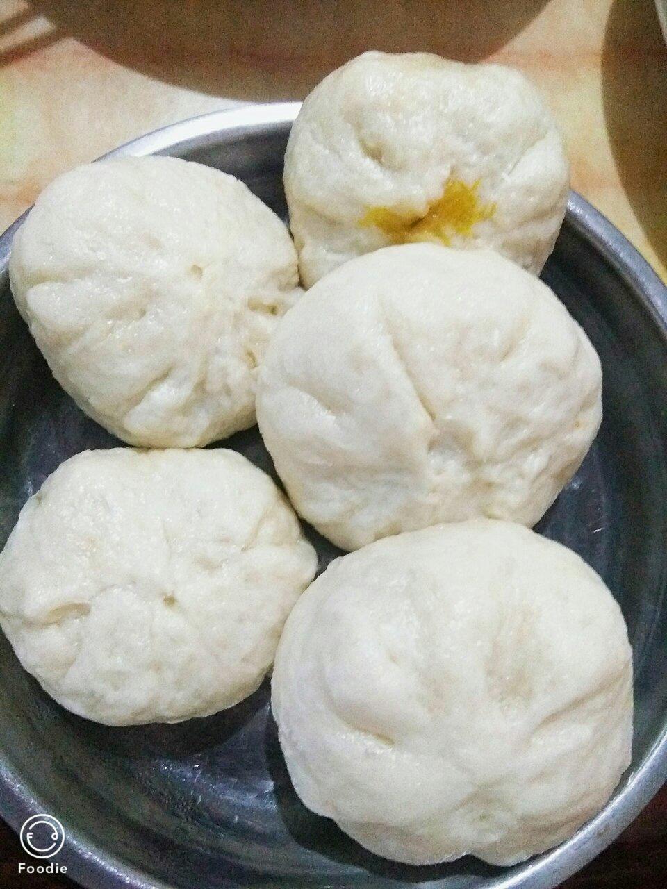 手工包子（肚脐包）