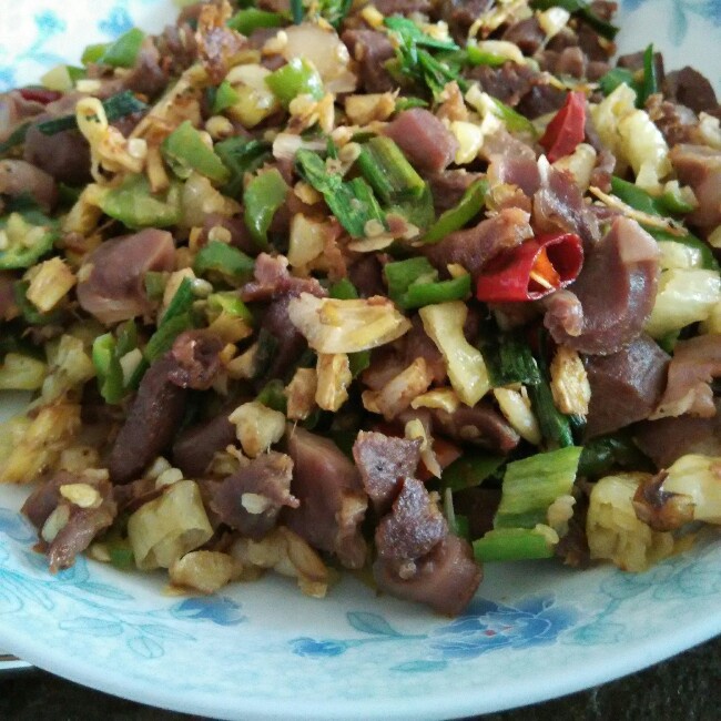 酸辣鸡杂