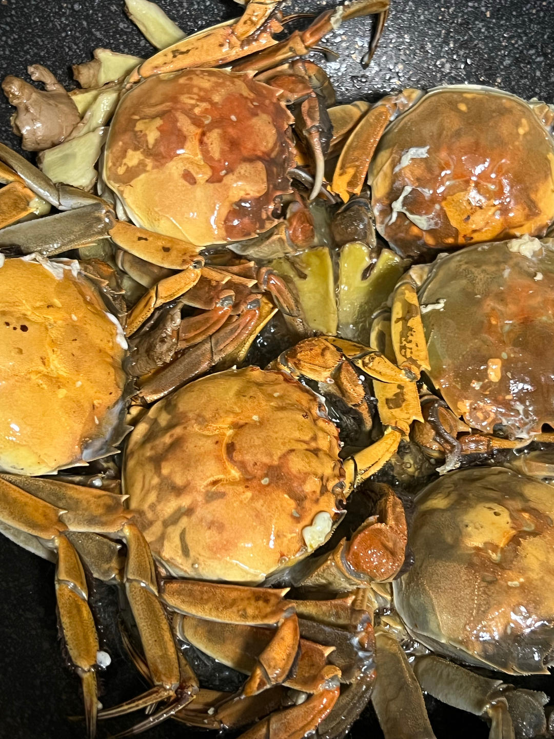 简易版油焖螃蟹