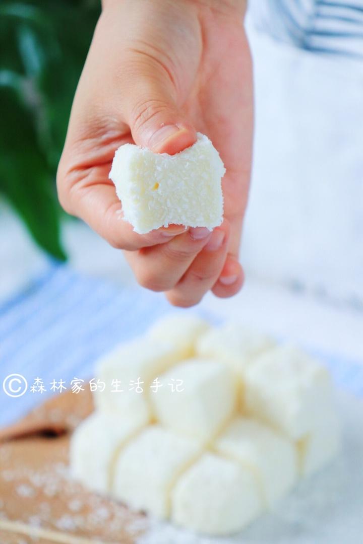 免烤箱零失败的Q弹【椰蓉小方】❤️