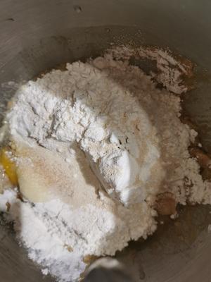 红糖红枣豆沙包的做法 步骤2