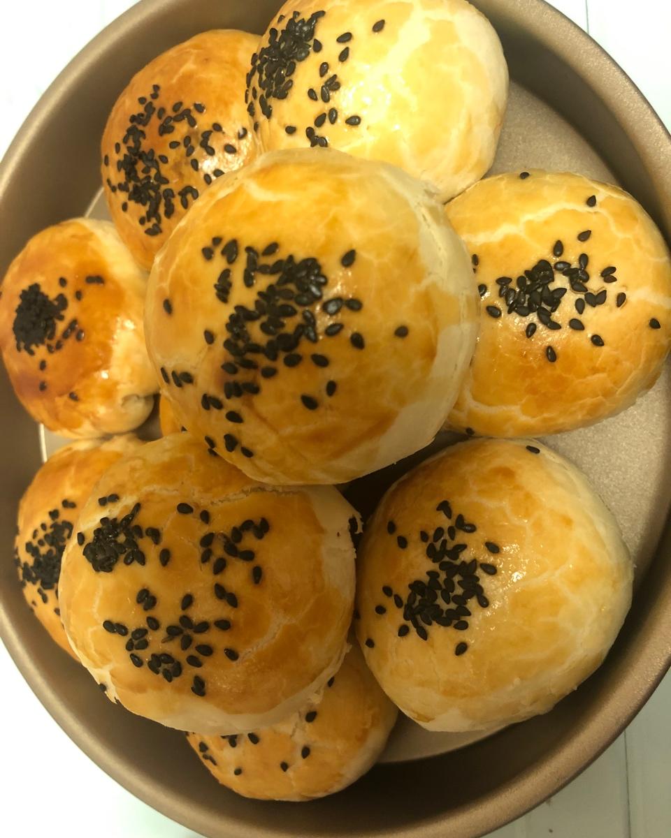红豆酥饼（附油酥不测漏的办法）