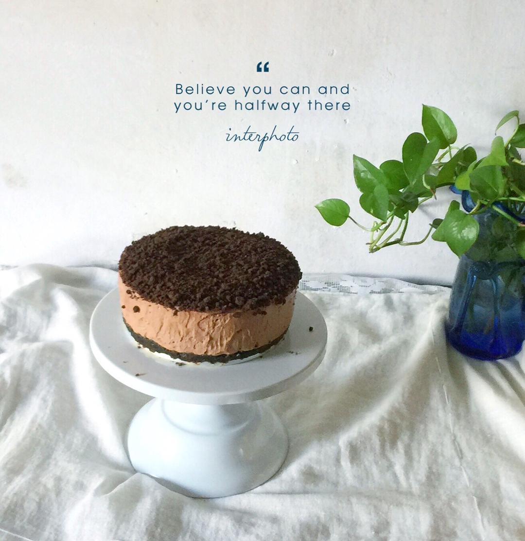 奥利奥巧克力芝士冰淇淋蛋糕