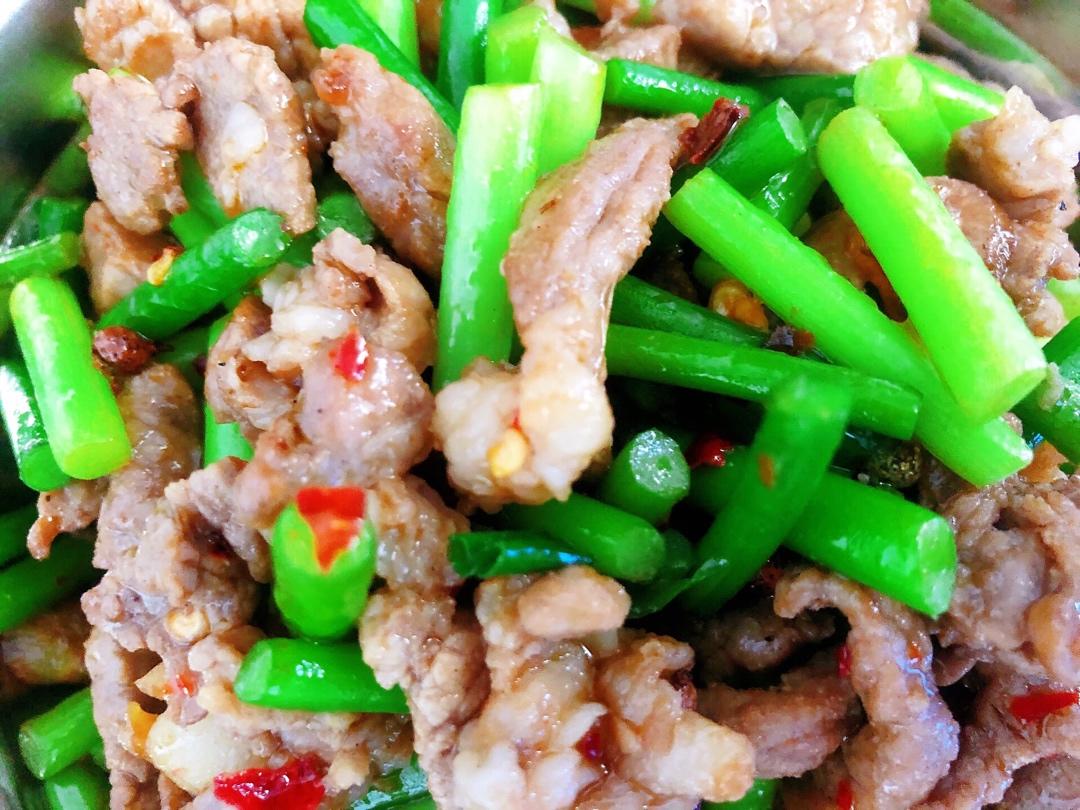 蒜薹炒肉