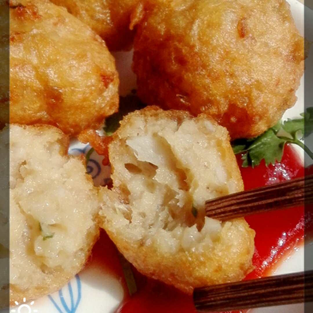干炸丸子