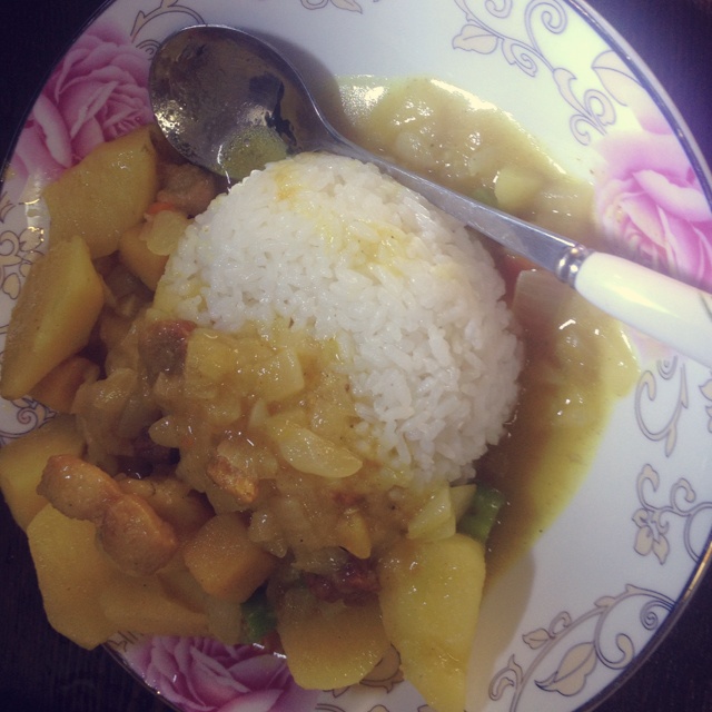 咖喱土豆饭