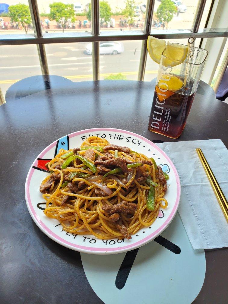 比餐厅好吃的黑椒牛柳意面🍝零失败简单教程