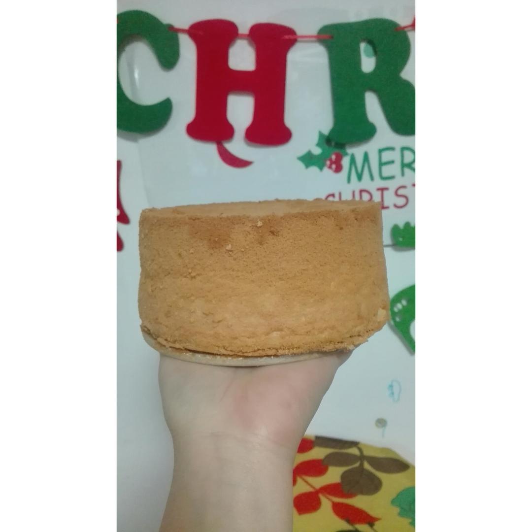 6寸原味戚风蛋糕
