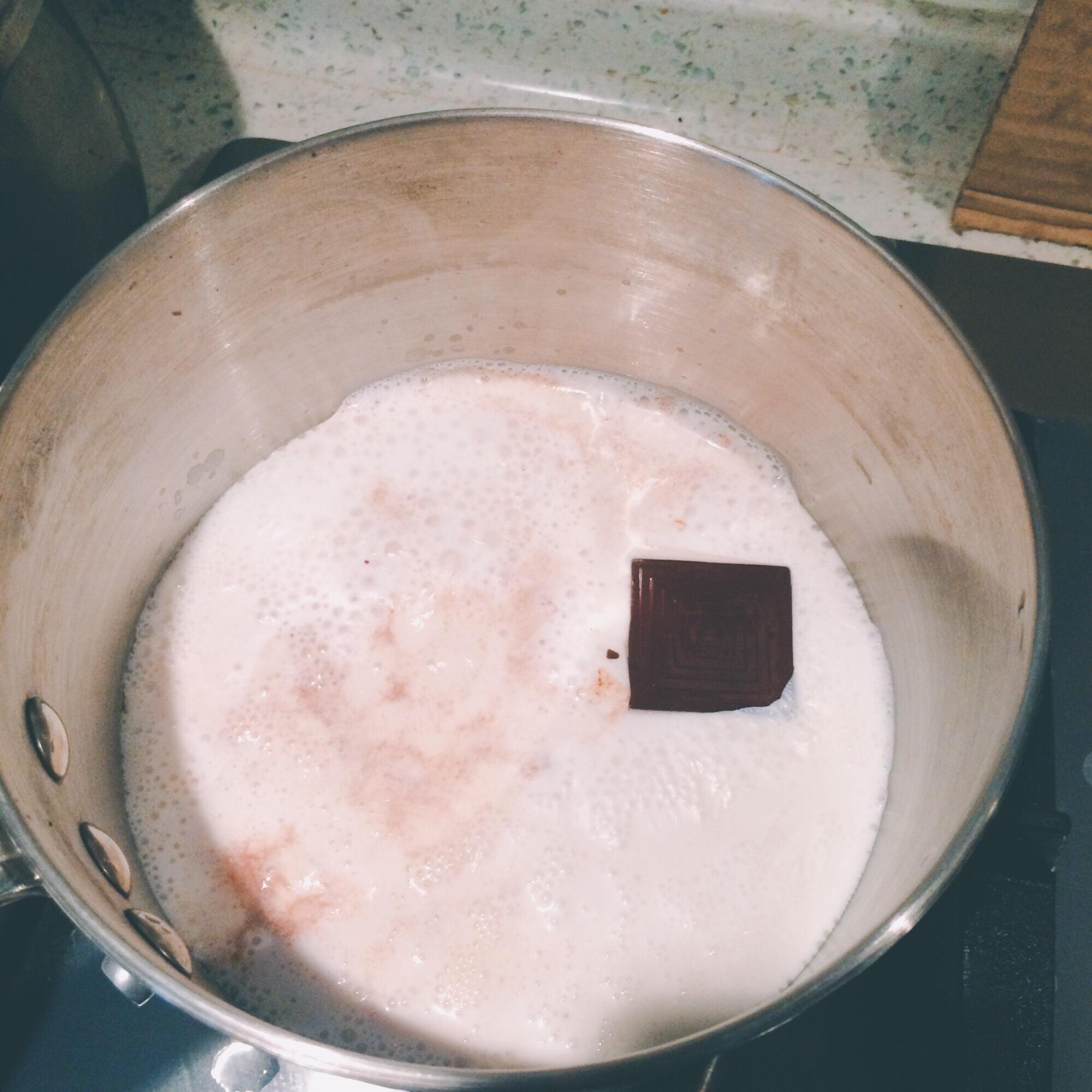 冬日的热巧克力Hot Chocolate（快手超好喝）的做法 步骤2
