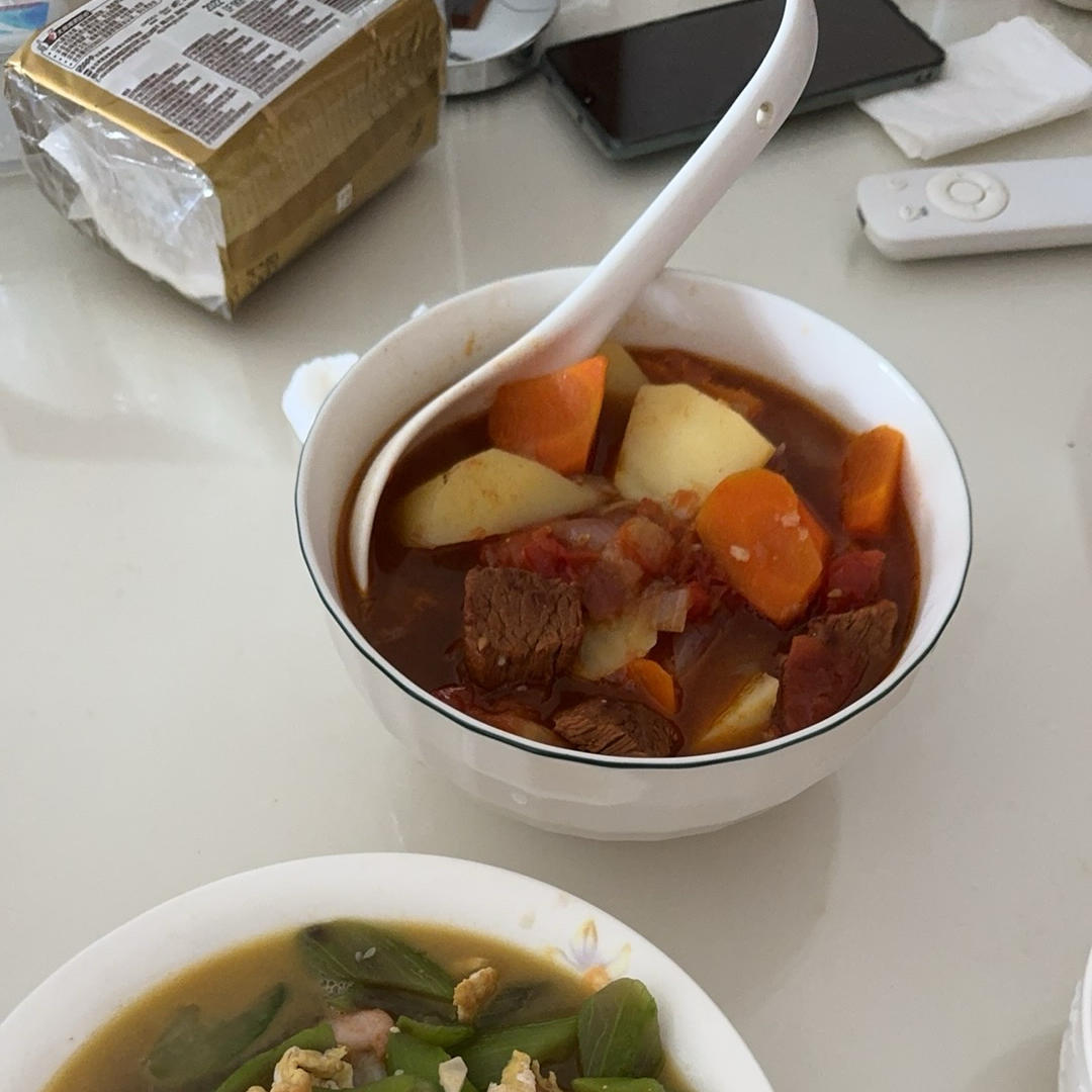 番茄土豆炖牛腩