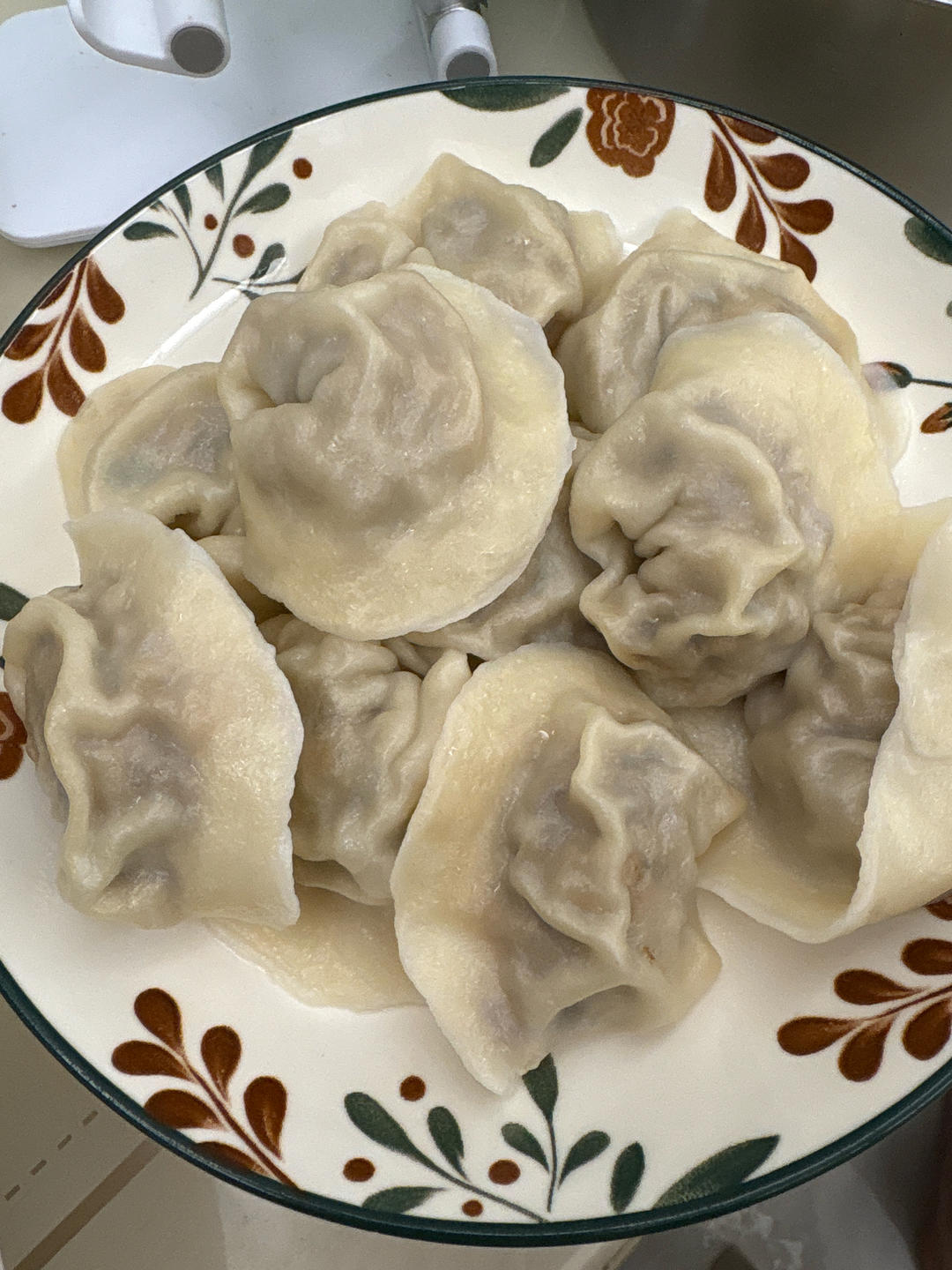 香菇肉馅饺子