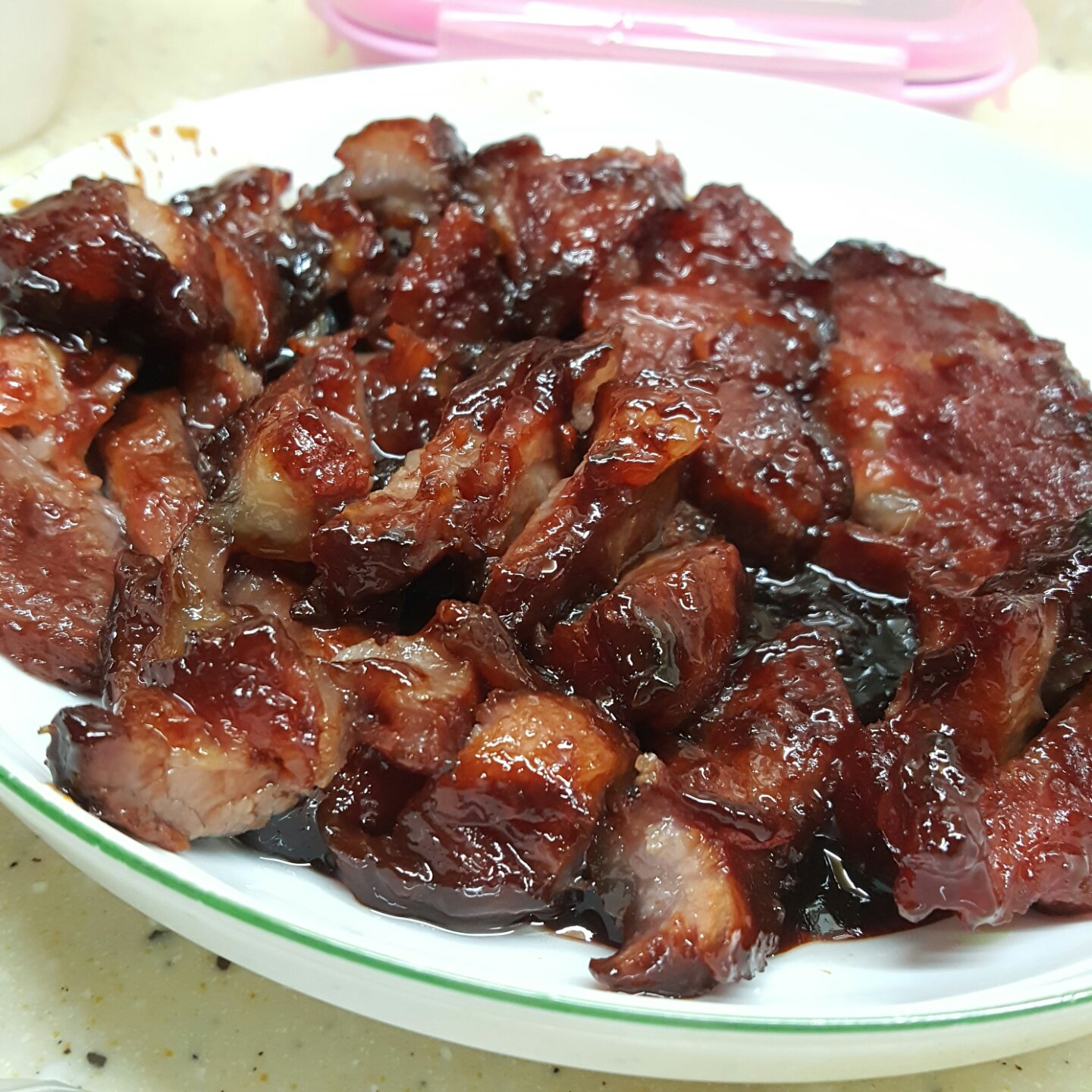 电饭煲秘制叉烧 好吃到连舌头都咬掉