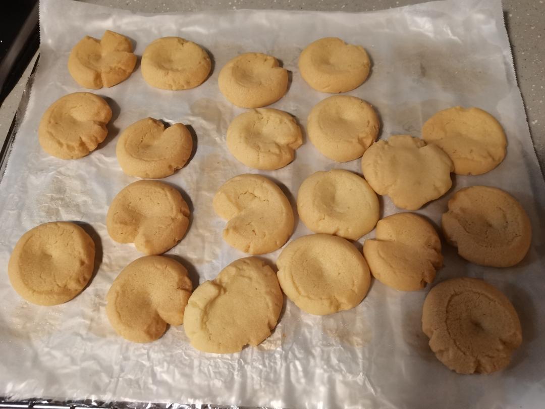 低甜花生油猪油混合版桃酥