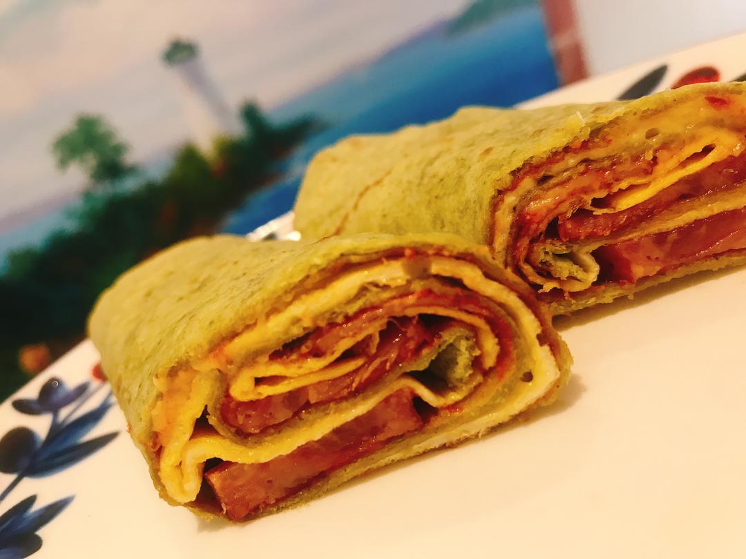 【麦西恩卷饼】超快手早餐鸡蛋卷饼