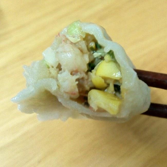 虾仁玉米饺的做法