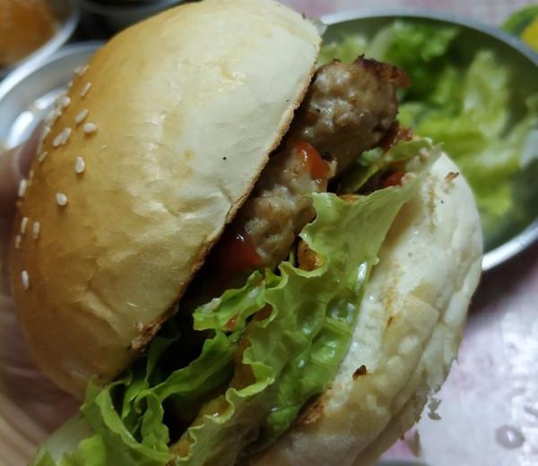 家庭版汉堡包的做法