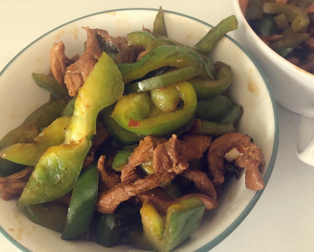青椒炒肉