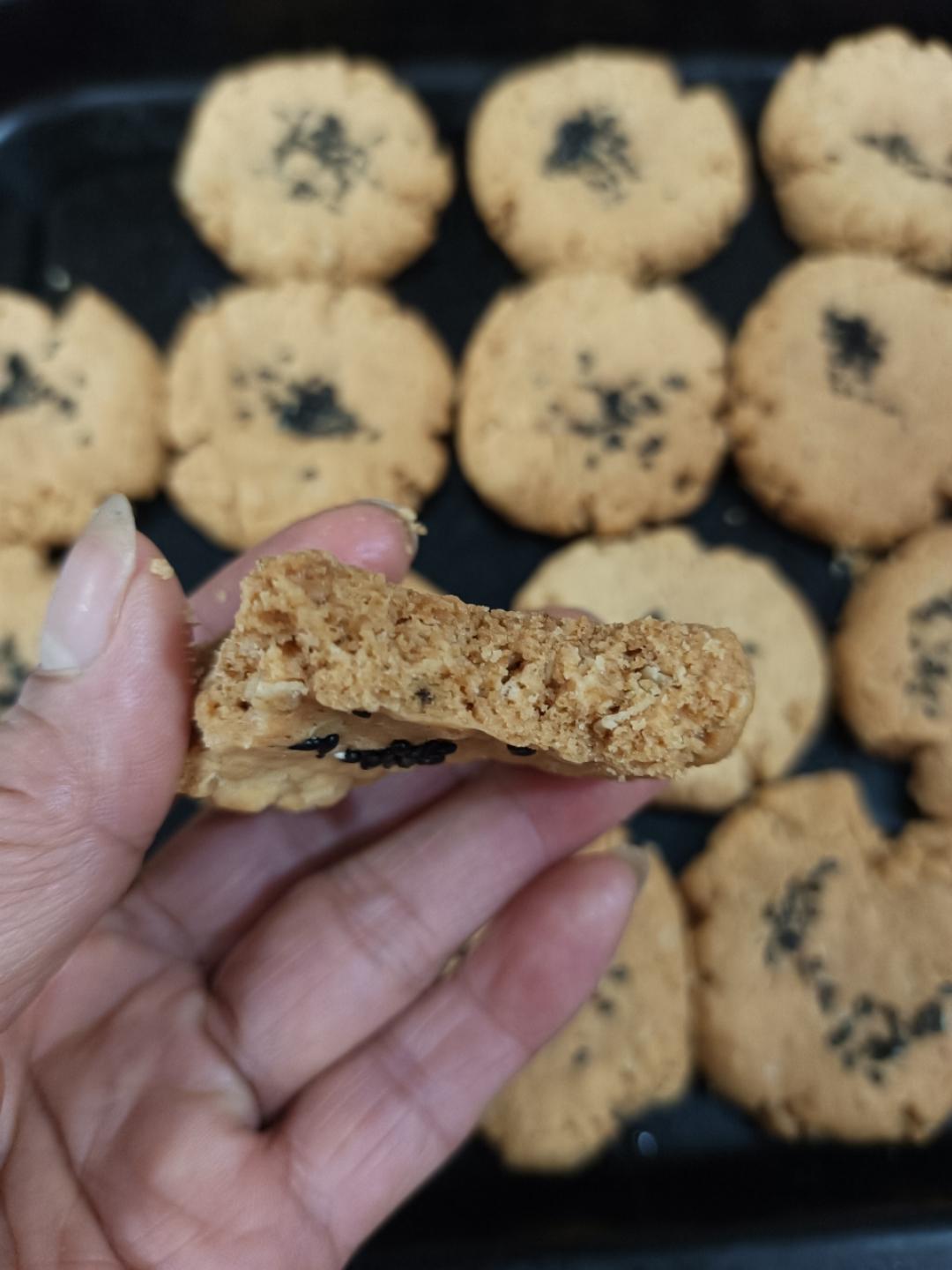 零失败自制桃酥❗️一次成功❗️酥到掉渣❗️