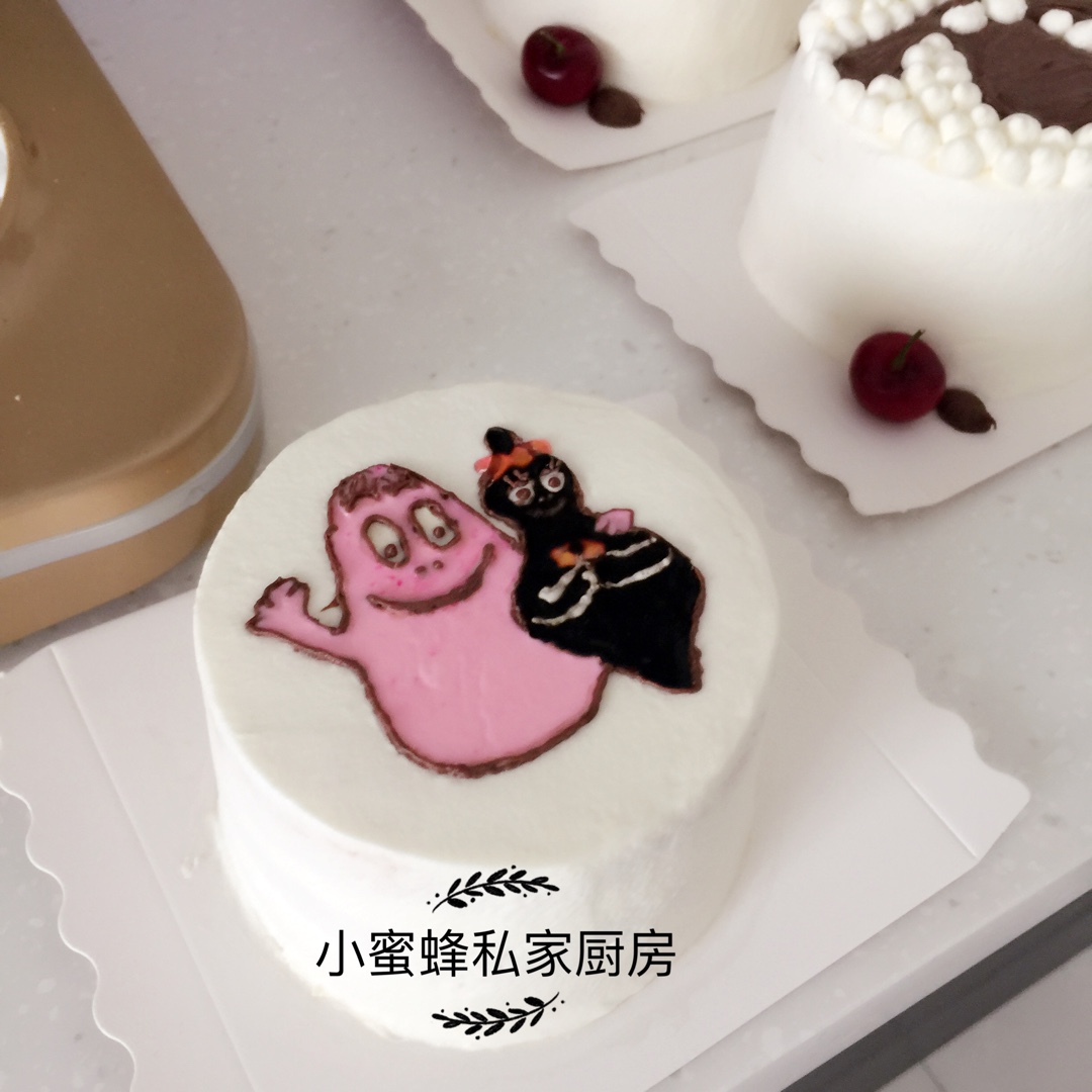 手绘蛋糕