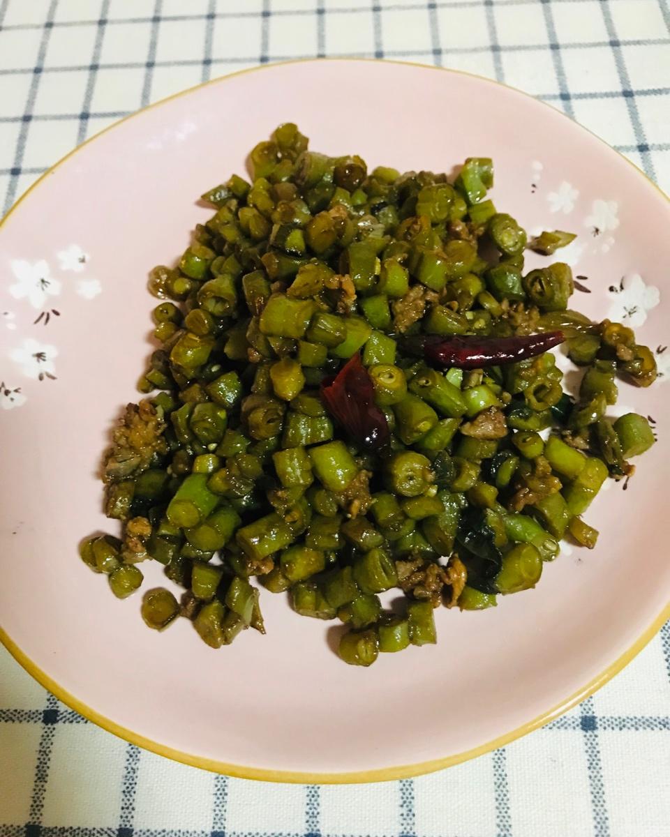 肉末豆角（下饭菜）