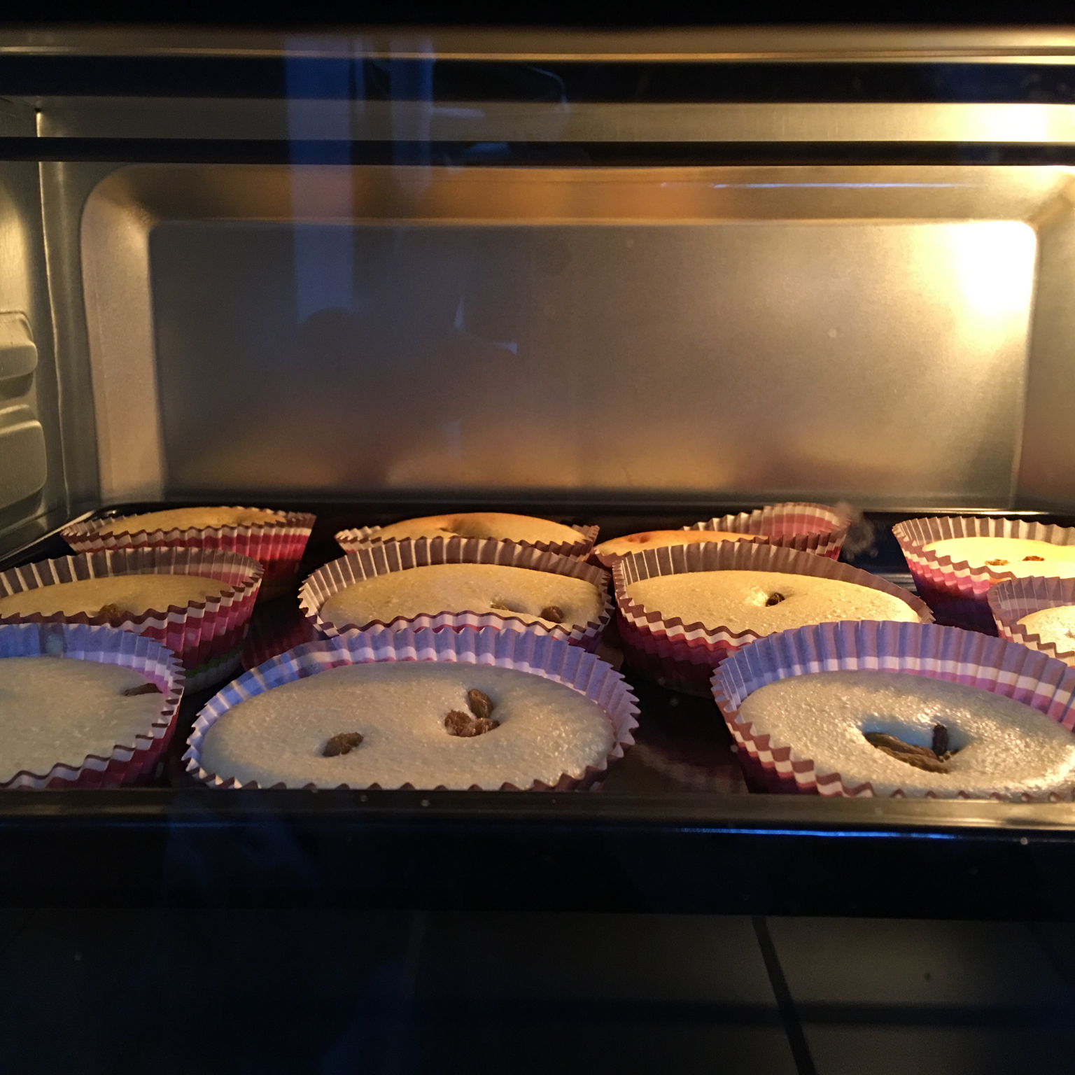 蔓越莓棉花纸杯蛋糕