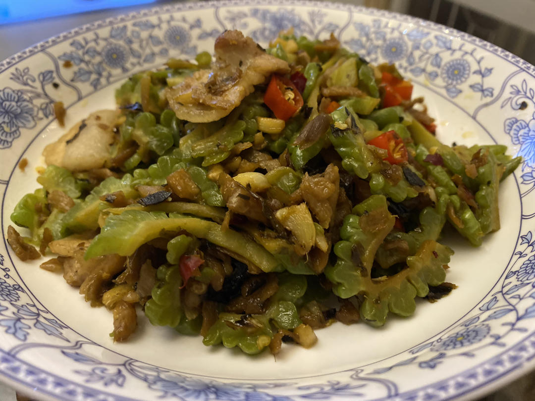 清炒苦瓜