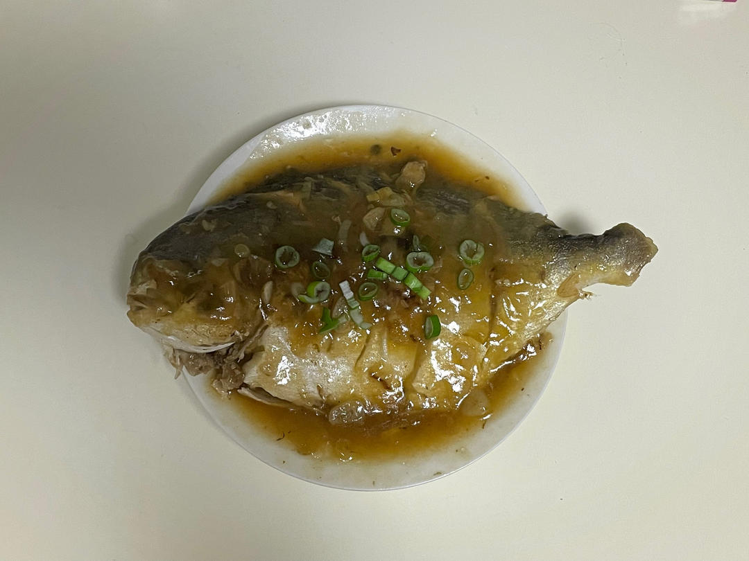 家常红烧鲳鱼