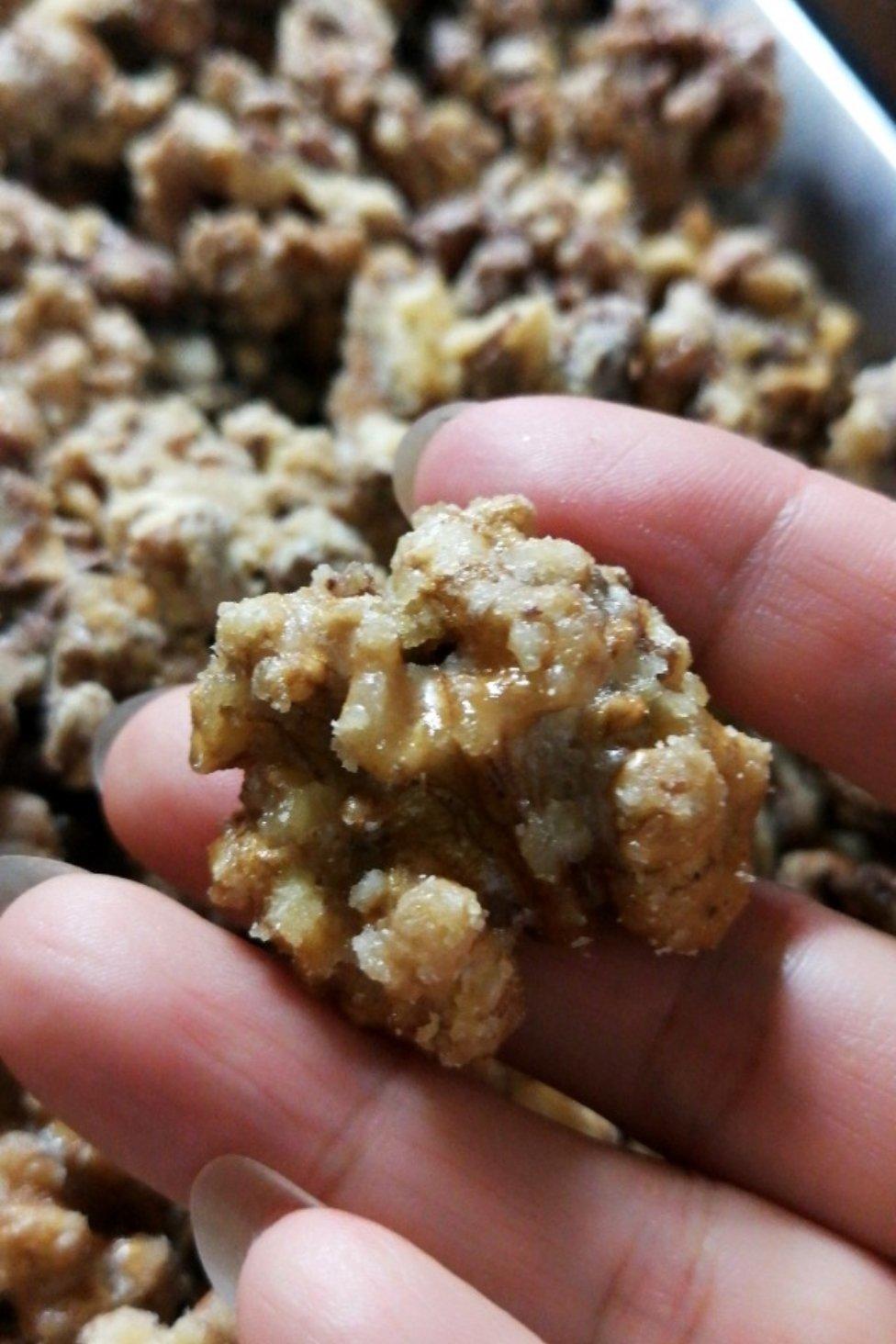 【琥珀核桃仁】冰糖无油不粘手