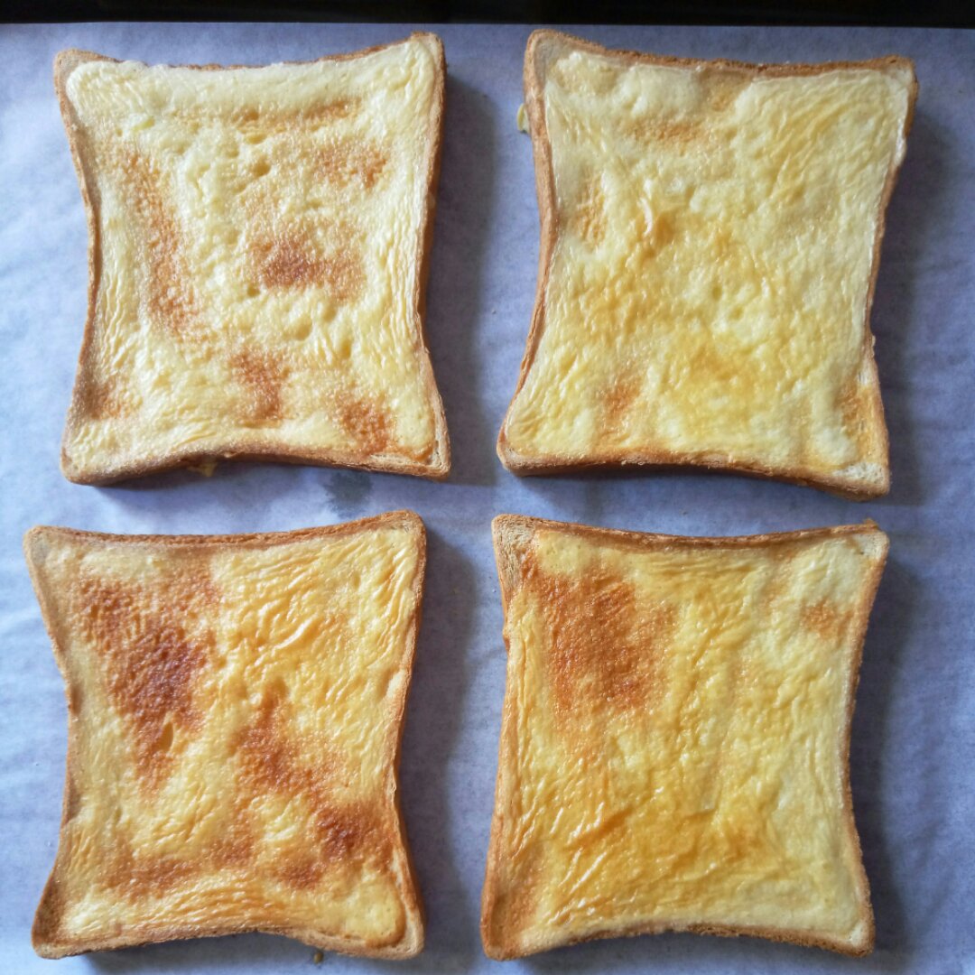 乳酪厚片（消耗吐司，奶油奶酪）