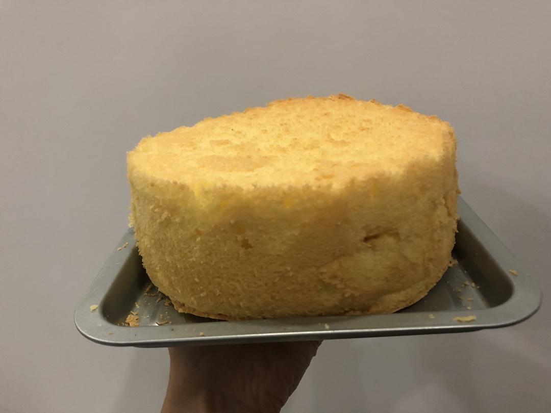 6寸戚风蛋糕零失败版