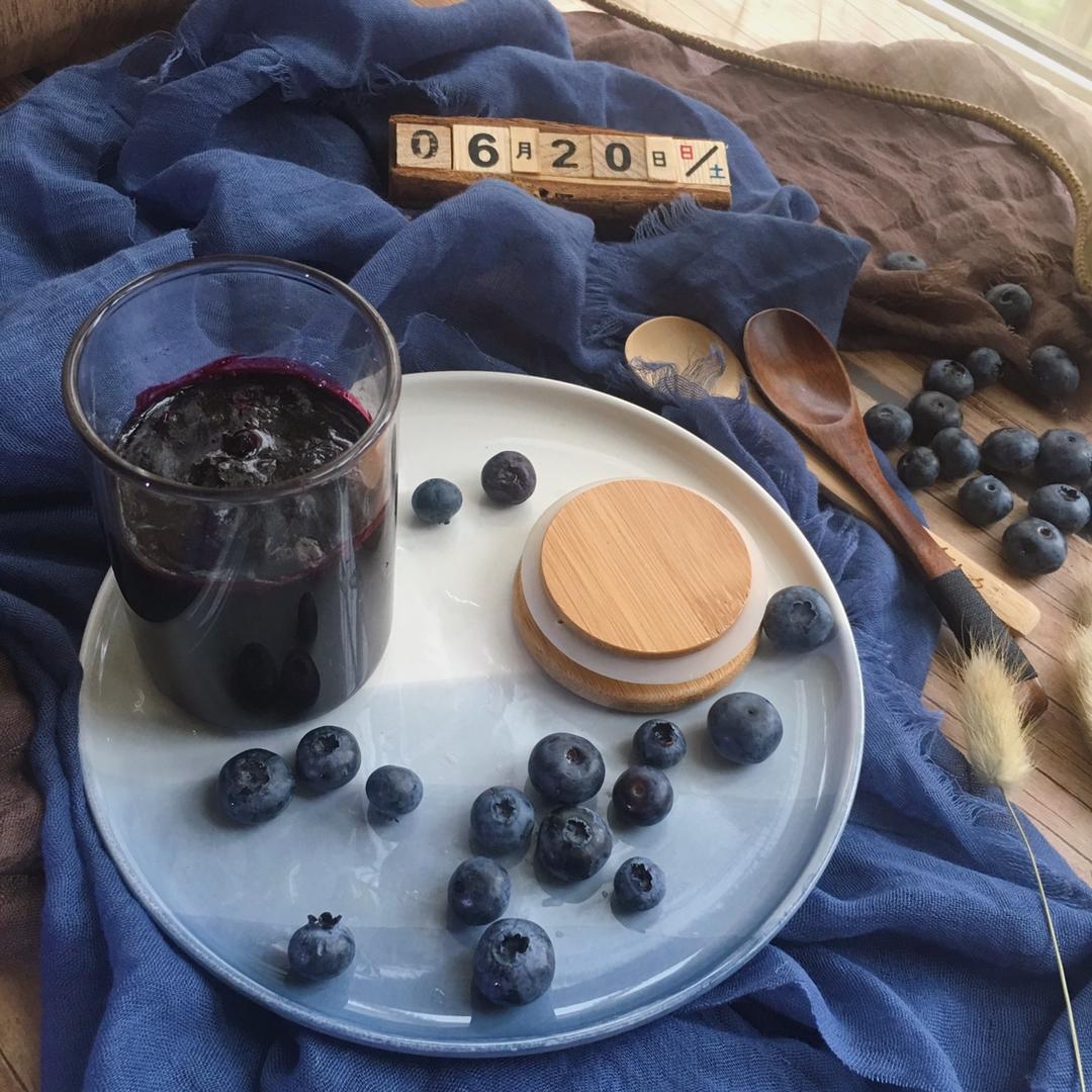 宝宝辅食食谱 自制蓝莓酱