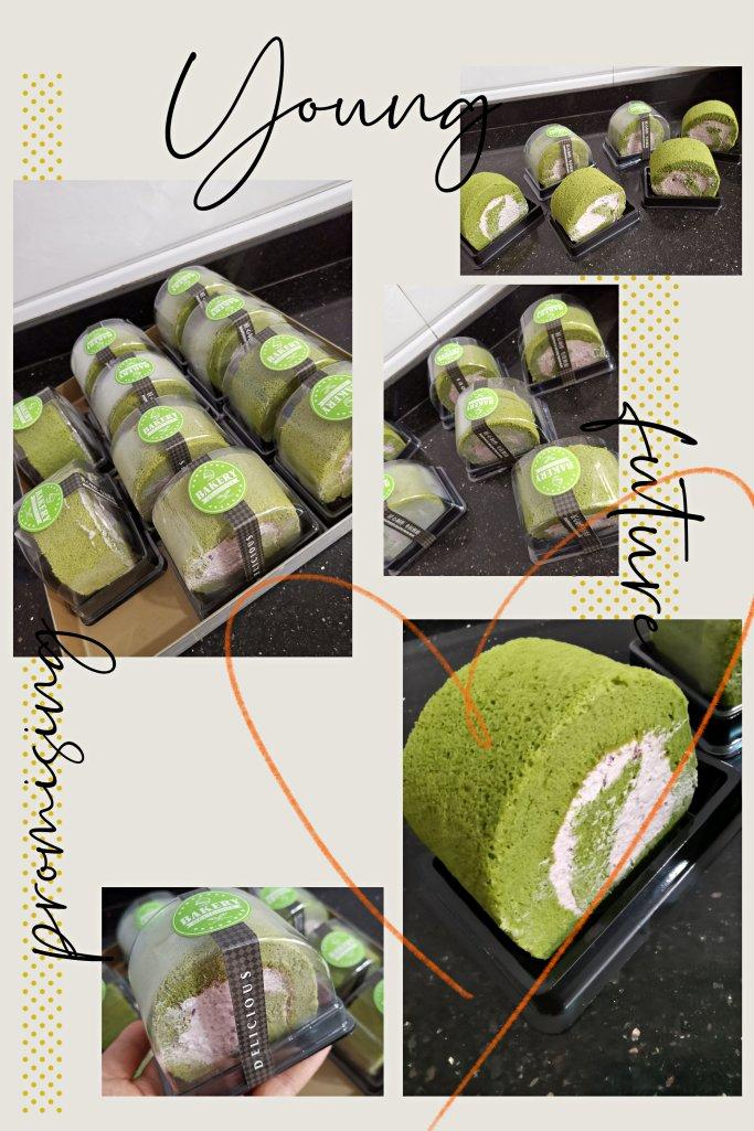 完美抹茶蜜豆蛋糕卷