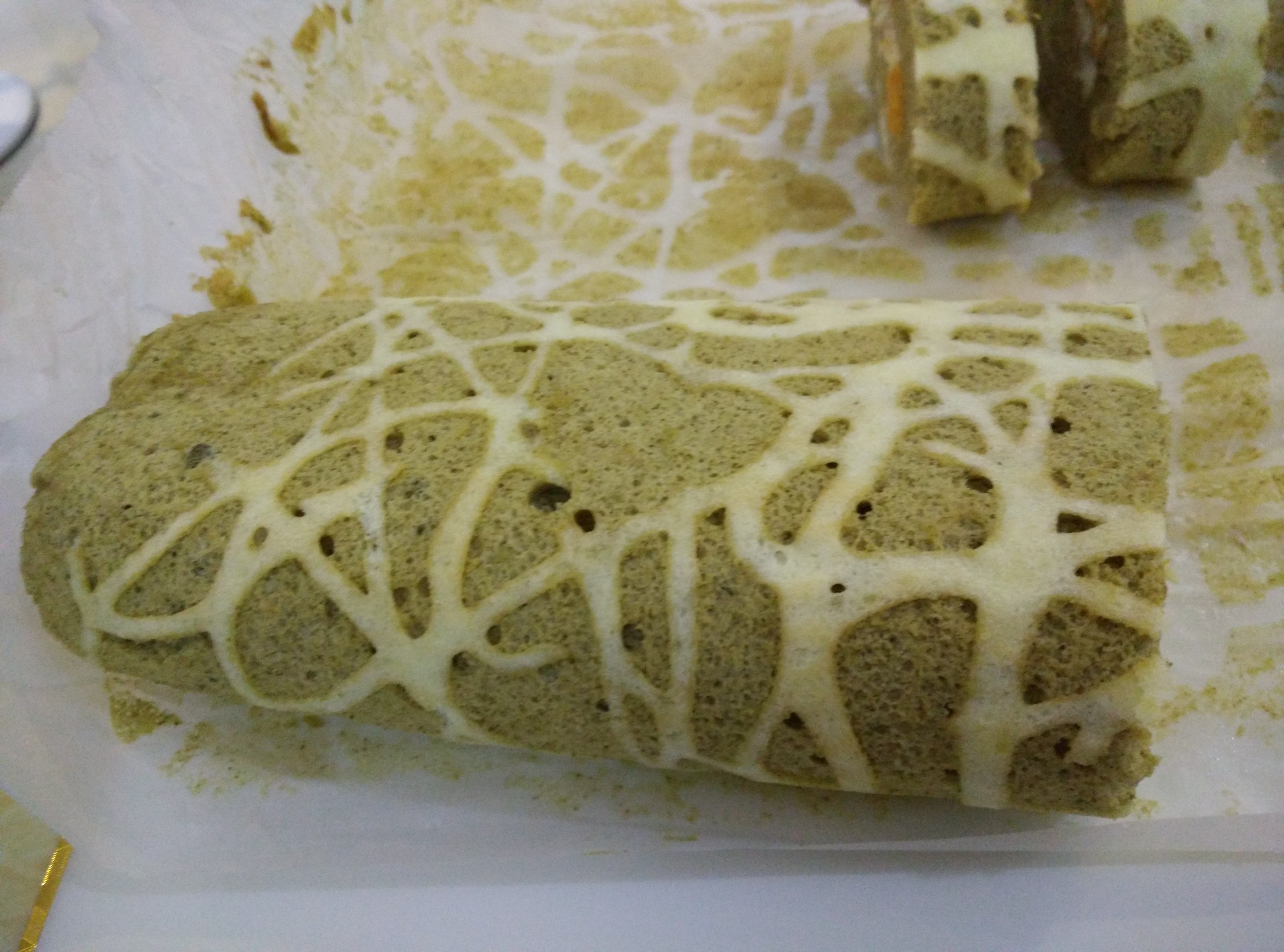 超萌长颈鹿蛋糕卷