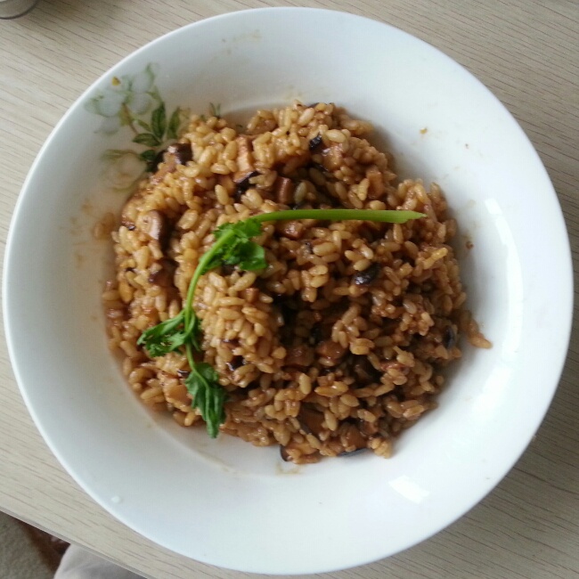 香菇油饭