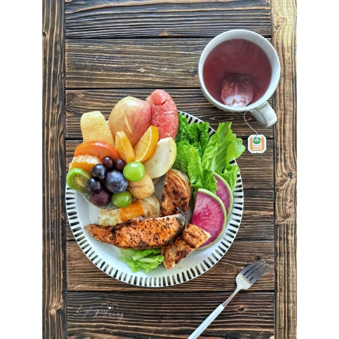 芝士肉松手抓饼