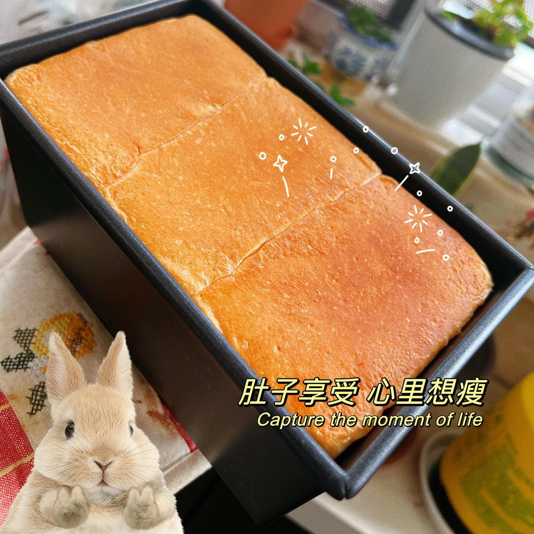 柔软细腻｜二刷基础白吐司｜低卡.低热量