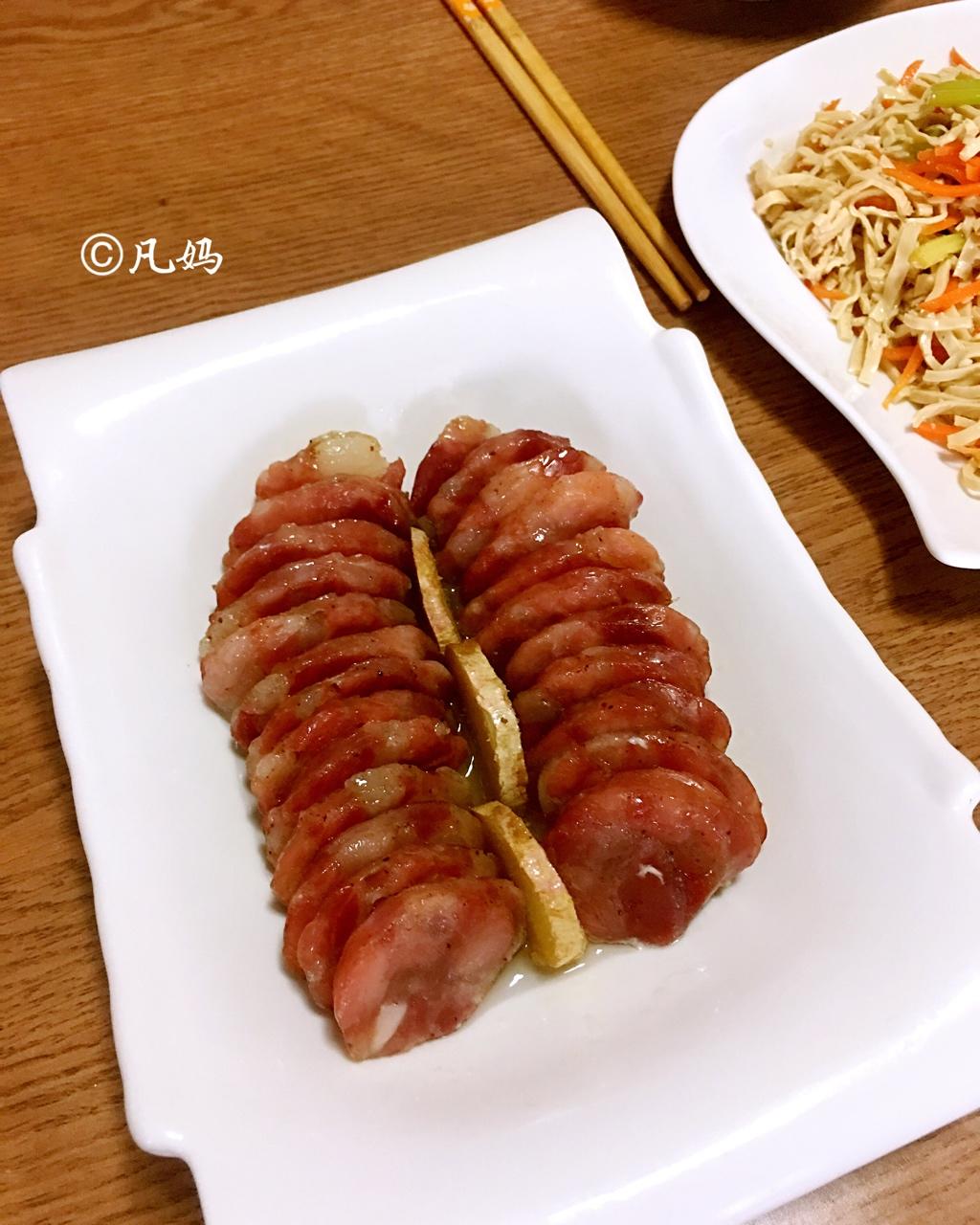 蒸腊肠