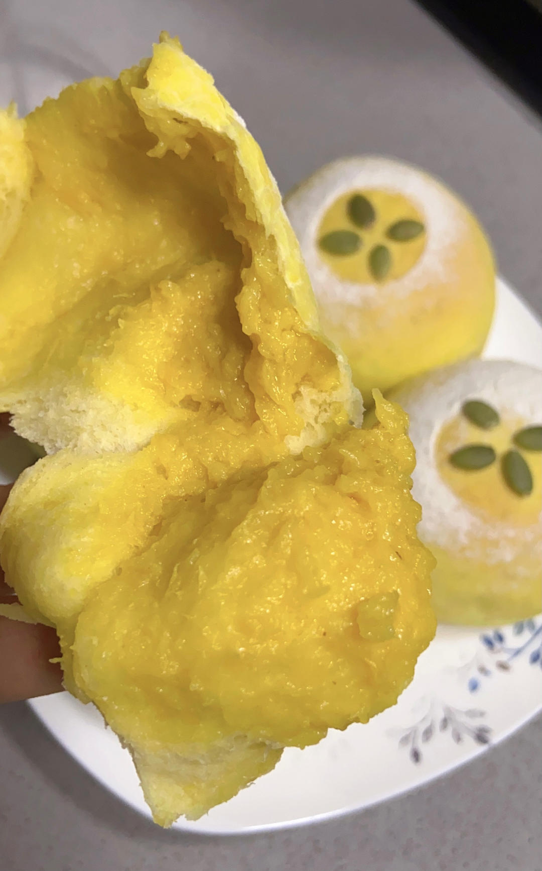松软又好吃的南瓜乳酪软欧包❗️一次成功