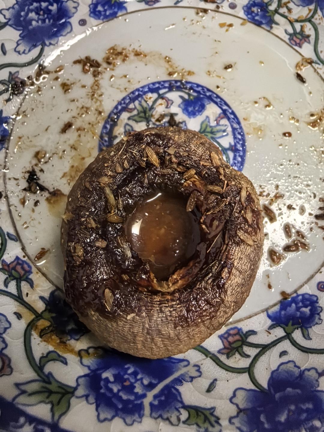 好吃，烤它！烤口蘑