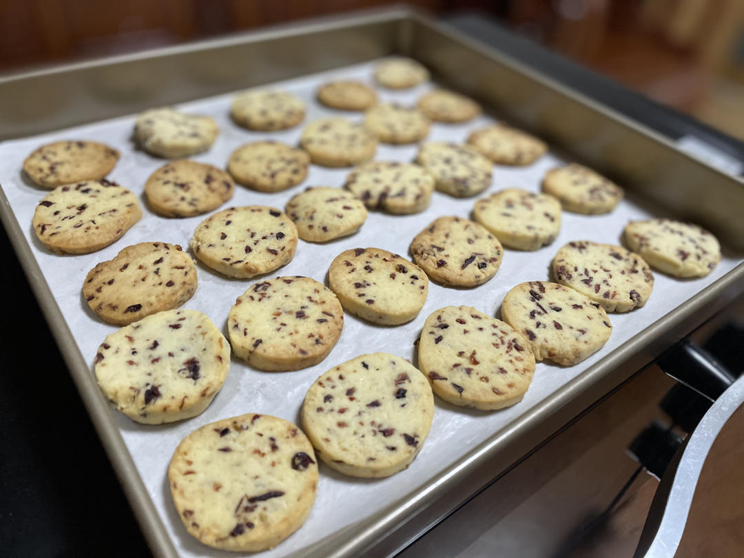 蔓越莓饼干 新手也不怕