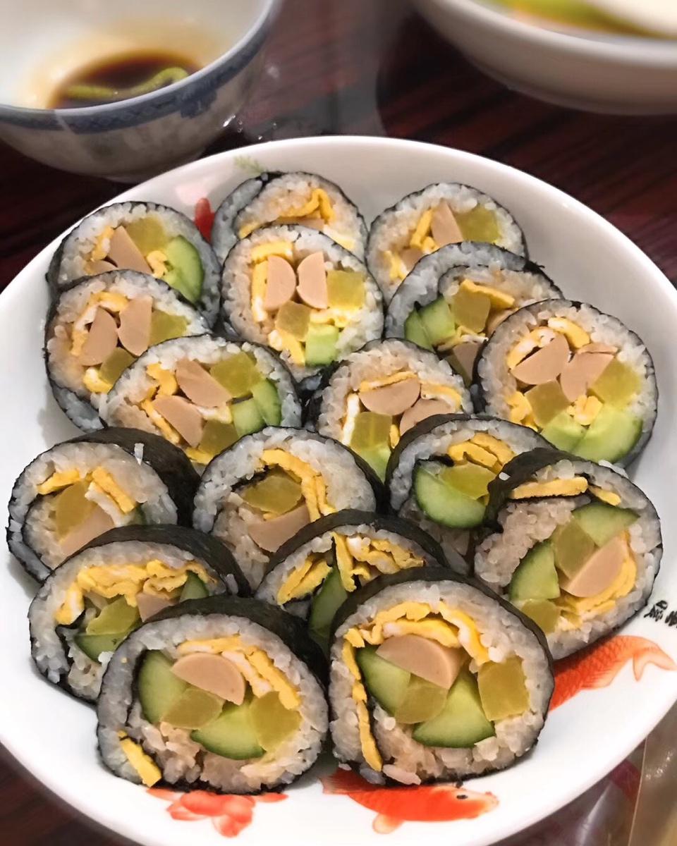 简单的紫菜包饭