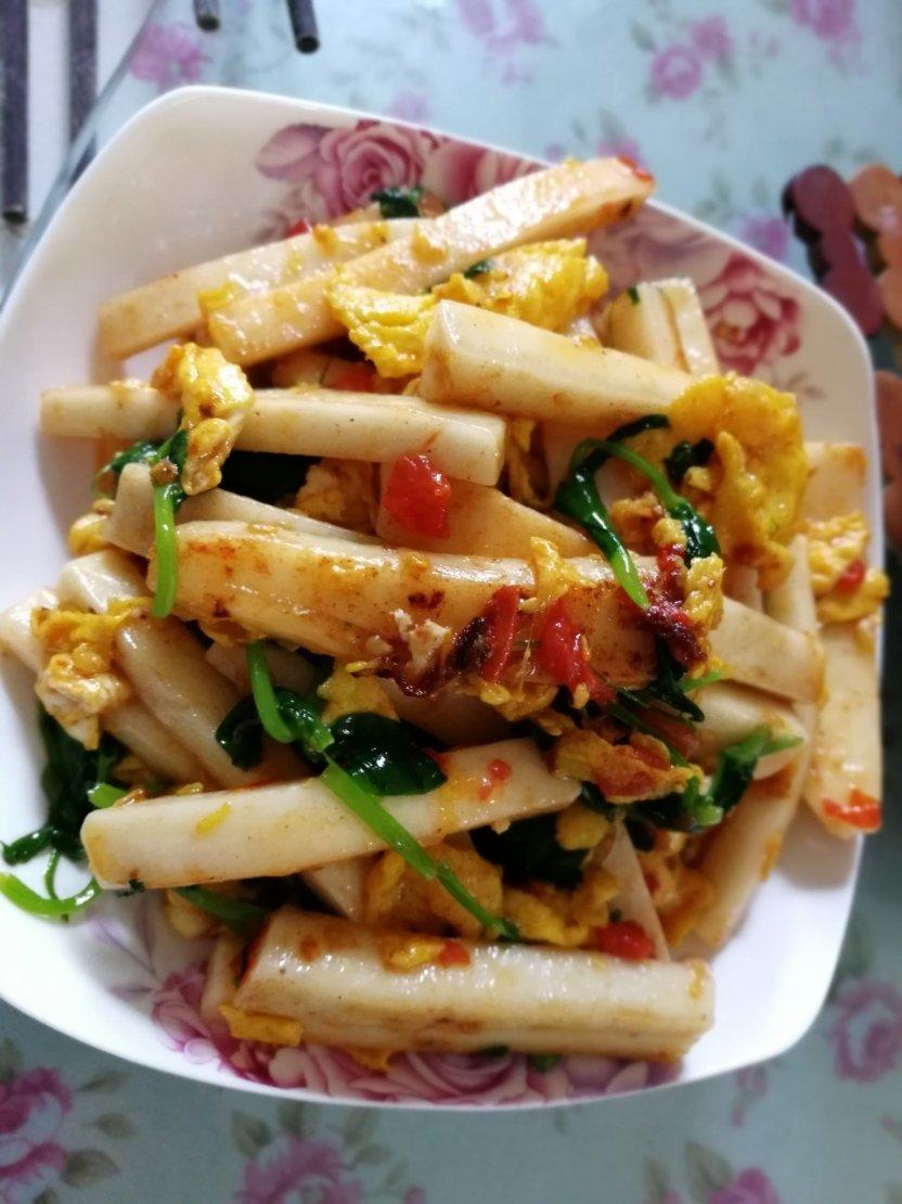 梦_ocmn做的炒饵块粑～这样才好吃